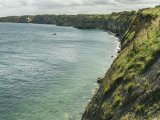 DSC7295  Cliffs east of Pointe du Hoc.